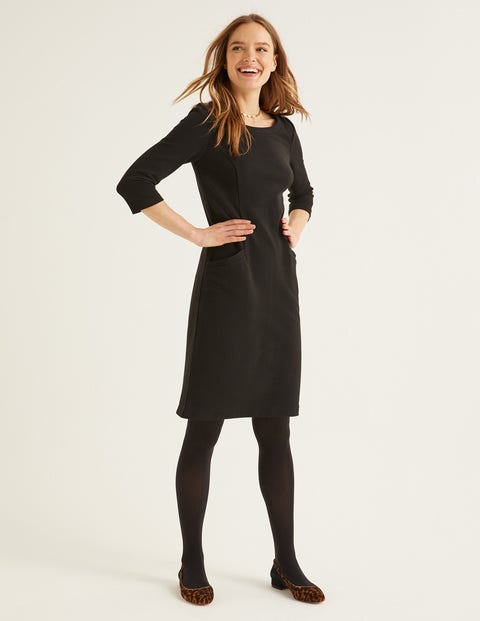 Jasmine Ottoman Dress - Black Jasmine Ottoman Dress - Black