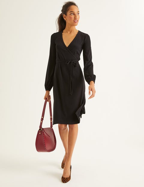 black wrap dress uk