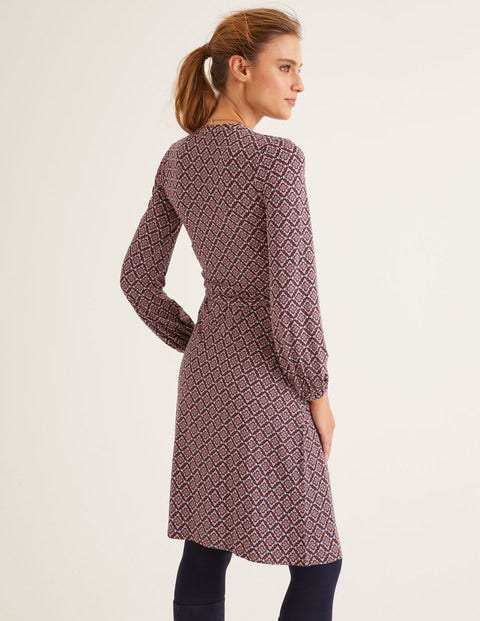 elodie jersey wrap dress