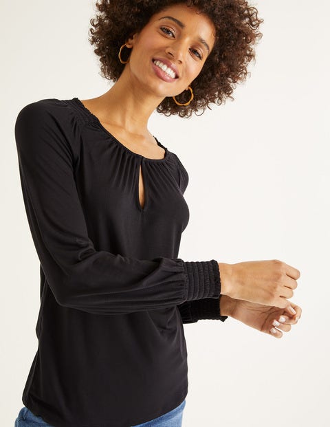 Vicky Jersey Top - Black Vicky Jersey Top - Black