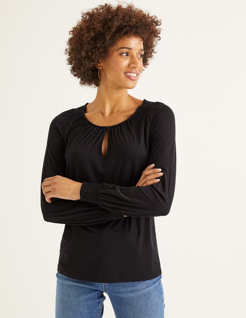 Vicky Jersey Top - Black Vicky Jersey Top - Black