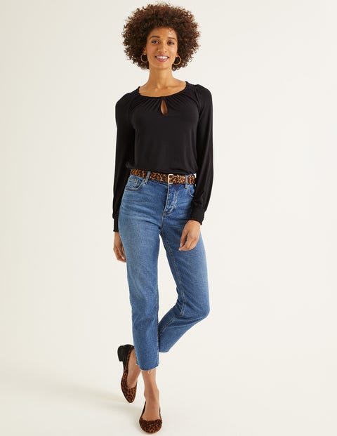Vicky Jersey Top - Black Vicky Jersey Top - Black