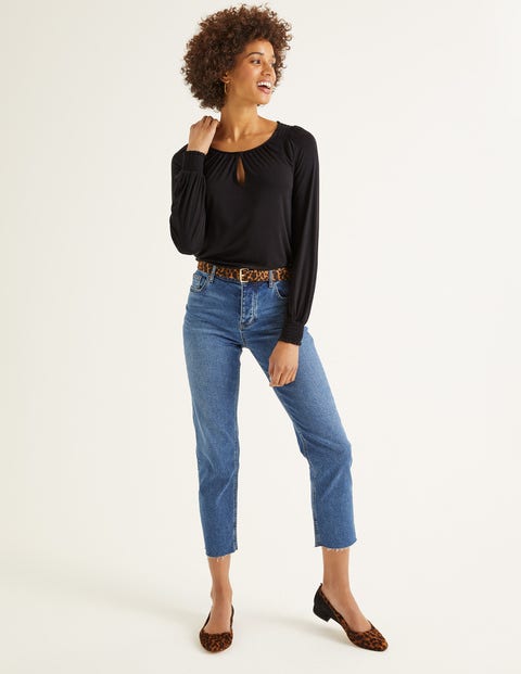 Vicky Jersey Top - Black Vicky Jersey Top - Black
