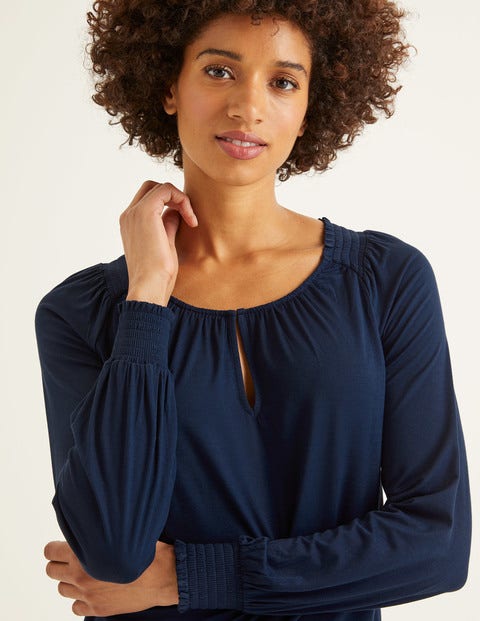 Vicky Jersey Top - Navy Vicky Jersey Top - Navy