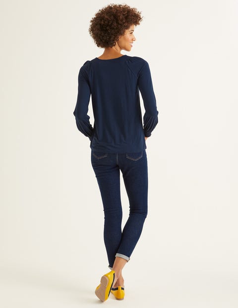 Vicky Jersey Top - Navy Vicky Jersey Top - Navy