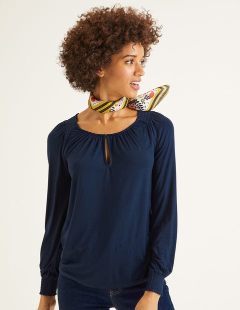 Vicky Jersey Top - Navy Vicky Jersey Top - Navy