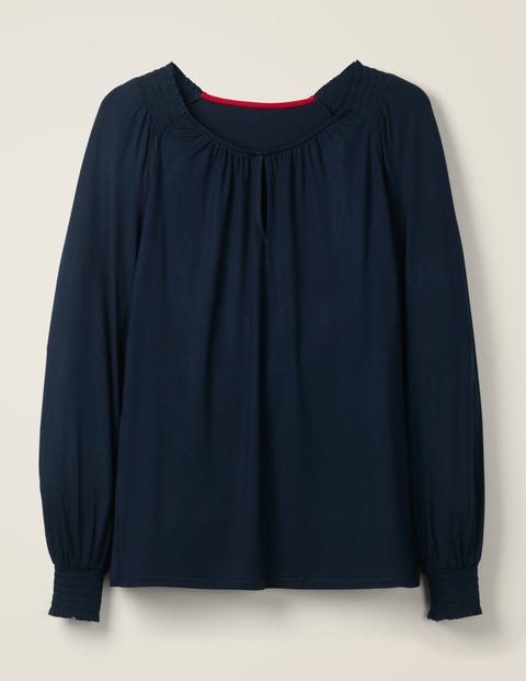 Vicky Jersey Top - Navy Vicky Jersey Top - Navy