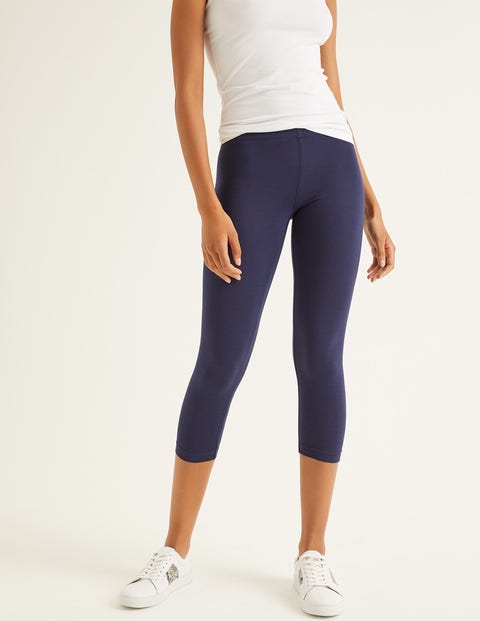Favourite Cropped Leggings - Navy Favourite Cropped Leggings - Navy