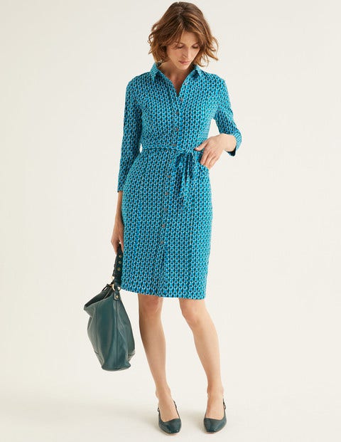 boden teal dress