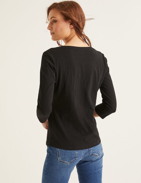 The Cotton Notch Tee - Black The Cotton Notch Tee - Black