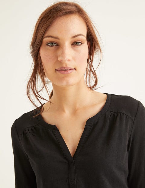 The Cotton Notch Tee - Black The Cotton Notch Tee - Black