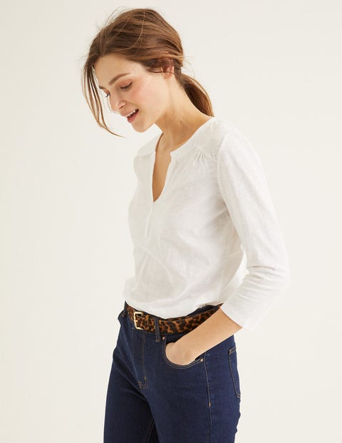 The Cotton Notch Tee - White The Cotton Notch Tee - White