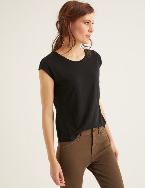The Cotton Tee - Black The Cotton Tee - Black