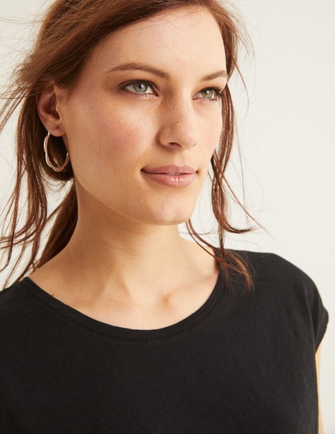 The Cotton Tee - Black The Cotton Tee - Black