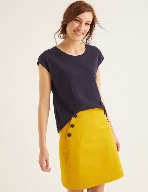 The Cotton Tee - Navy The Cotton Tee - Navy