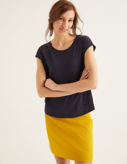 The Cotton Tee - Navy The Cotton Tee - Navy