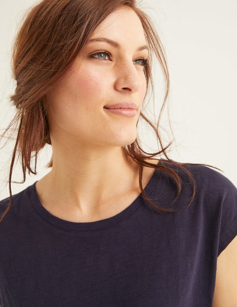 The Cotton Tee - Navy The Cotton Tee - Navy