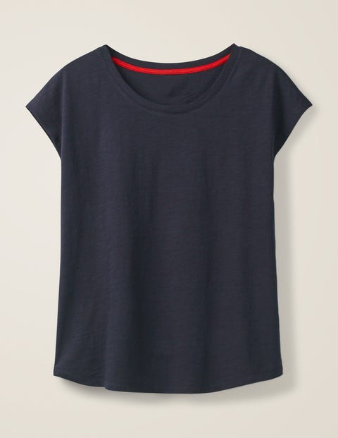 The Cotton Tee - Navy The Cotton Tee - Navy