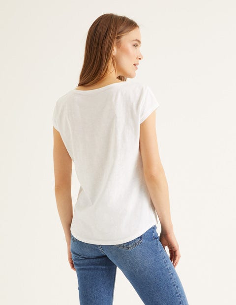 The Cotton Tee - White The Cotton Tee - White