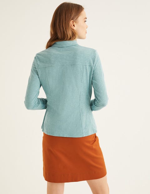 Tara Jerseyoberteil - Mittelblau Tara Jerseyoberteil - Mittelblau