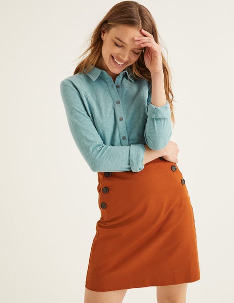 Chemise Tara En Jersey - Bleu tradition Chemise Tara En Jersey - Bleu tradition