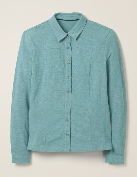 Tara Jerseyoberteil - Mittelblau Tara Jerseyoberteil - Mittelblau