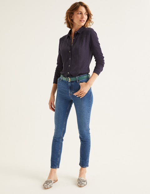 Tara Jersey Shirt - Navy Tara Jersey Shirt - Navy