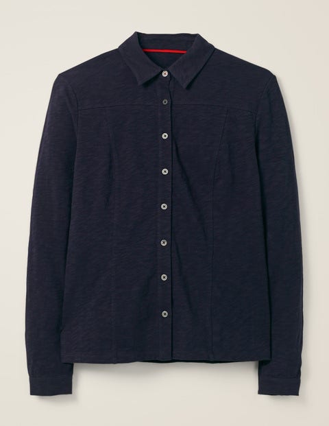 Tara Jersey Shirt - Navy Tara Jersey Shirt - Navy
