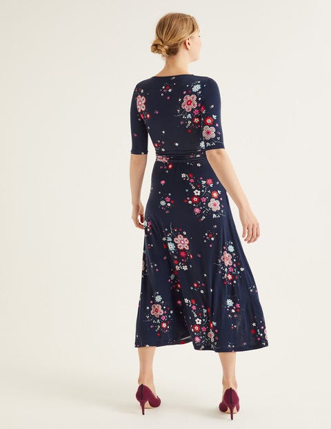 Carrie Jersey Midi Dress - Navy, Daydream Carrie Jersey Midi Dress - Navy, Daydream