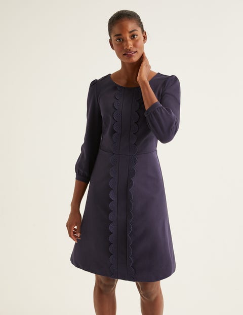 Alexandra Ponte Dress - Navy Alexandra Ponte Dress - Navy