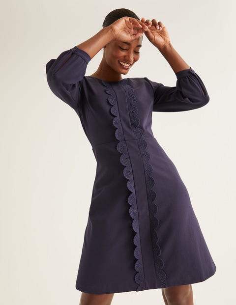 Alexandra Ponte Dress - Navy Alexandra Ponte Dress - Navy