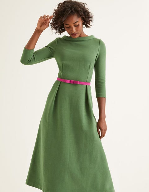Violet Ottoman Dress - Broad Bean Violet Ottoman Dress - Broad Bean
