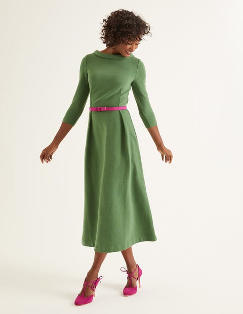 Violet Ottoman Dress - Broad Bean Violet Ottoman Dress - Broad Bean