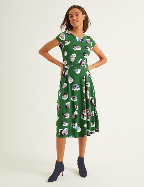 Aida Ponte Dress - Broad Bean, Painted Daisy Aida Ponte Dress - Broad Bean, Painted Daisy