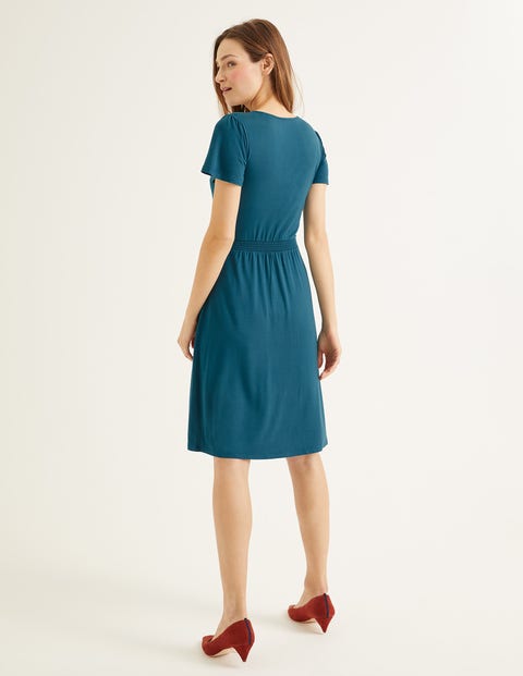 Evangeline Jersey Dress - Baltic Evangeline Jersey Dress - Baltic