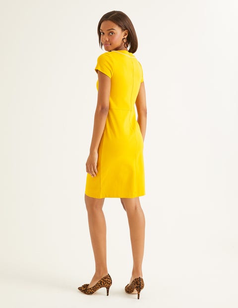Gracie Ponte Dress - Saffron Gracie Ponte Dress - Saffron