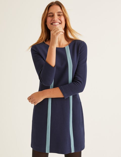 Anita Ottoman Tunic - Navy/Heritage Blue Anita Ottoman Tunic - Navy/Heritage Blue