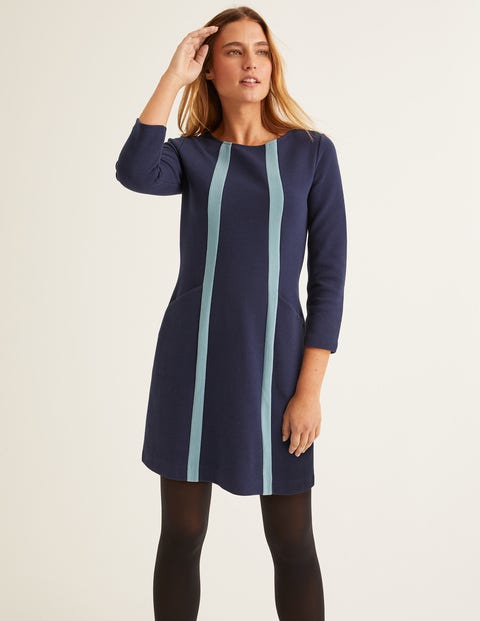Anita Ottoman Tunic - Navy/Heritage Blue Anita Ottoman Tunic - Navy/Heritage Blue