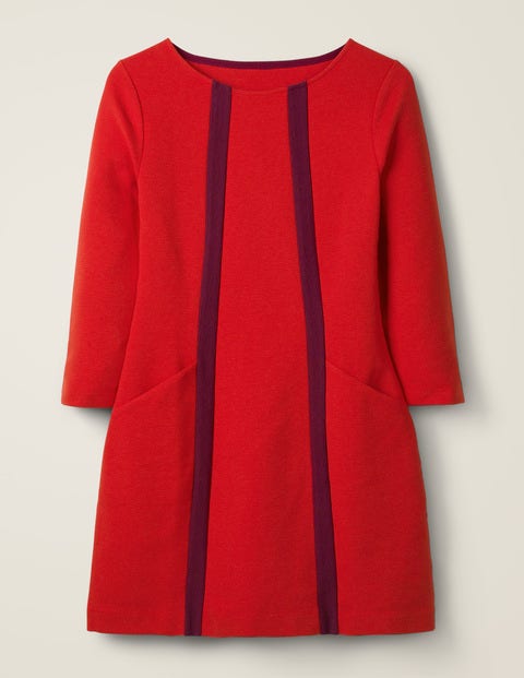Anita Ottoman Tunic - Post Box Red/ Ruby Ring Anita Ottoman Tunic - Post Box Red/ Ruby Ring