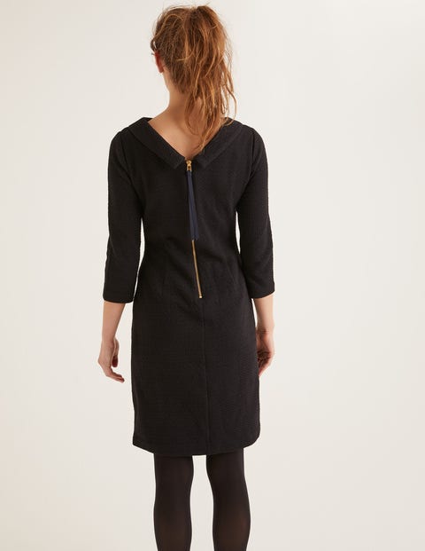 Bessie Jacquard Dress - Black Jacquard Bessie Jacquard Dress - Black Jacquard