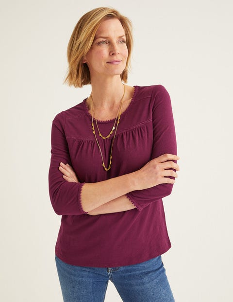 Julia Jersey Top - Ruby Ring Julia Jersey Top - Ruby Ring
