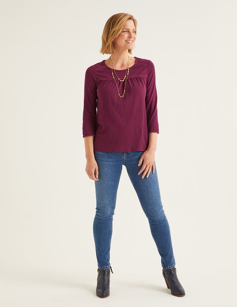 Julia Jersey Top - Ruby Ring Julia Jersey Top - Ruby Ring
