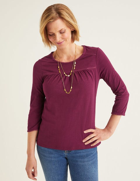 Julia Jersey Top - Ruby Ring Julia Jersey Top - Ruby Ring