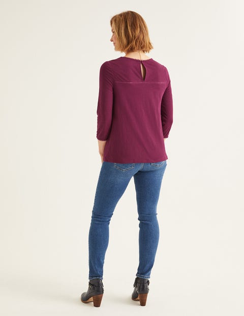 Julia Jersey Top - Ruby Ring Julia Jersey Top - Ruby Ring