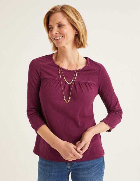 Julia Jersey Top - Ruby Ring Julia Jersey Top - Ruby Ring