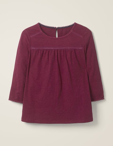 Julia Jersey Top - Ruby Ring Julia Jersey Top - Ruby Ring