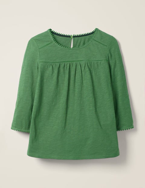 Julia Jersey Top - Broad Bean Julia Jersey Top - Broad Bean