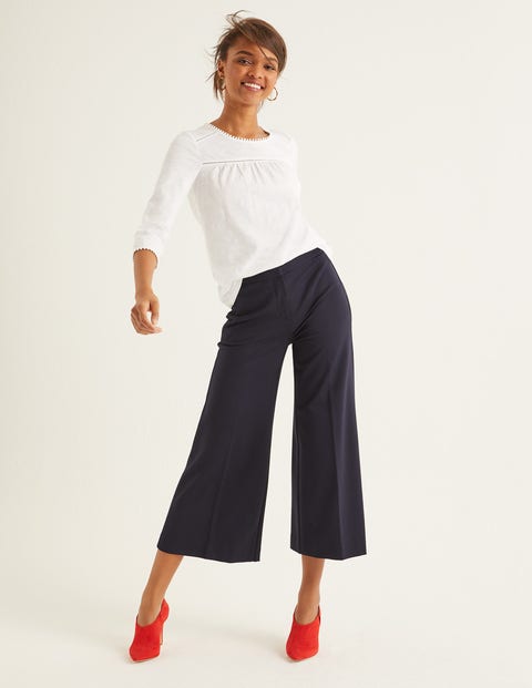 Julia Jersey Top - White Julia Jersey Top - White