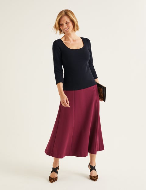 Tilly Ottoman Top - Black Tilly Ottoman Top - Black