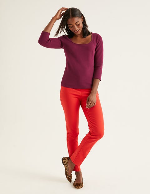 Tilly Ottoman Top - Ruby Ring Tilly Ottoman Top - Ruby Ring